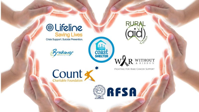 Charities we've donated to