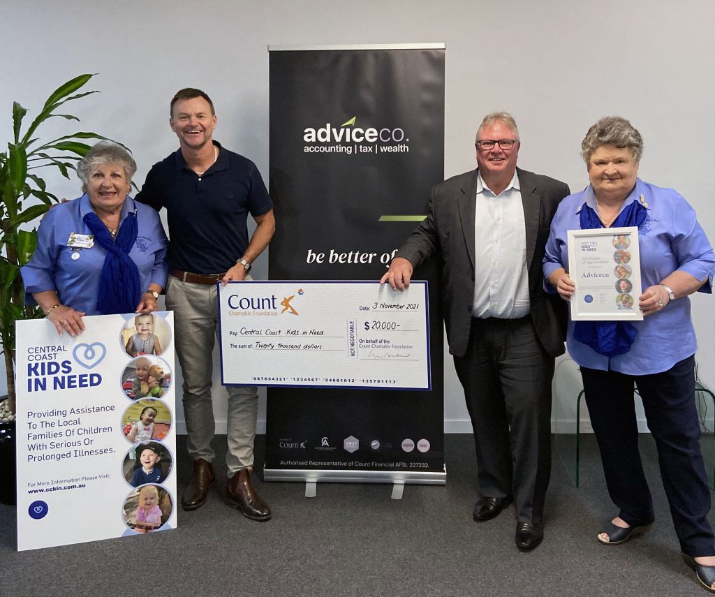 AdviceCo & CCF $20k Community Grant Recipient