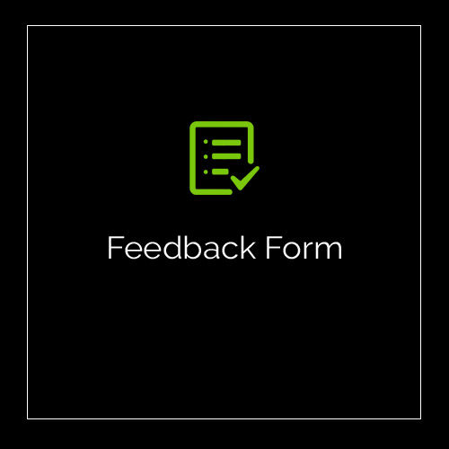 Feedback form tile